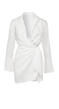 Gisele Cotton Dress - White