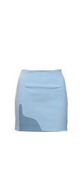 Liza Mini Skirt - Light Blue
