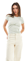 Papper T shirt- Turquoise