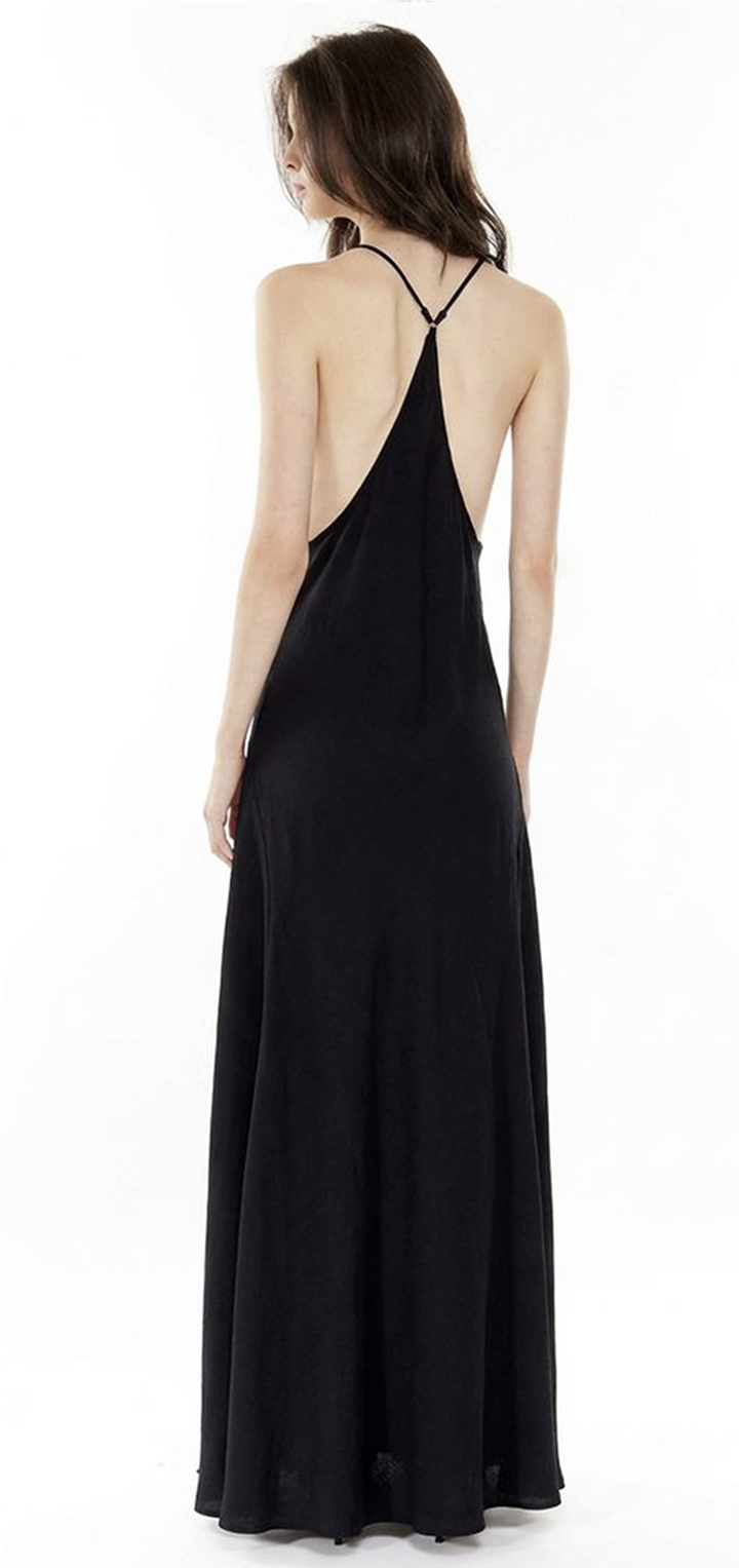 Fran belt dress- Black