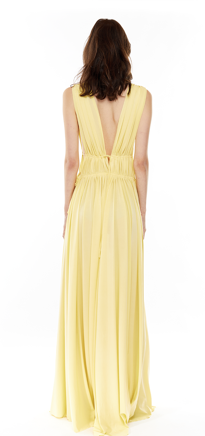 Helena maxi dress - Yellow