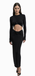 Papper ripple skirt - Black